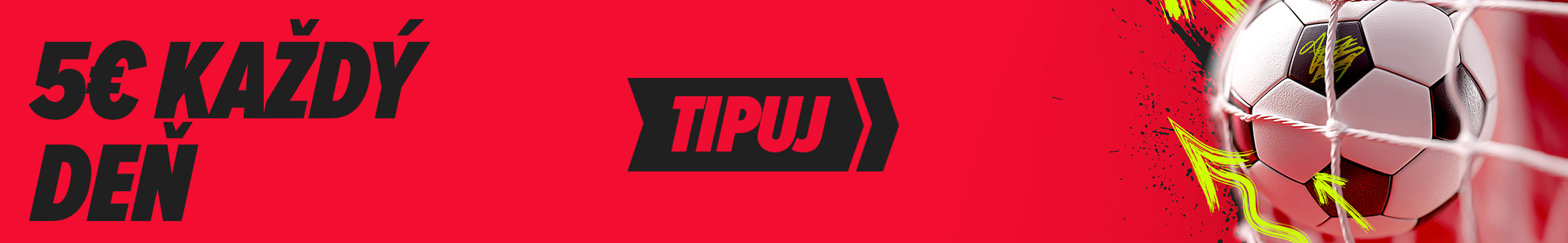 Sezóna bonusov na každý deň - 5 € každý deň