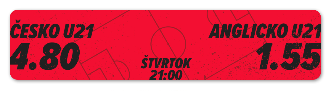 ME U21 2025: Sleduj zápasy s bonusmi - Kurzy