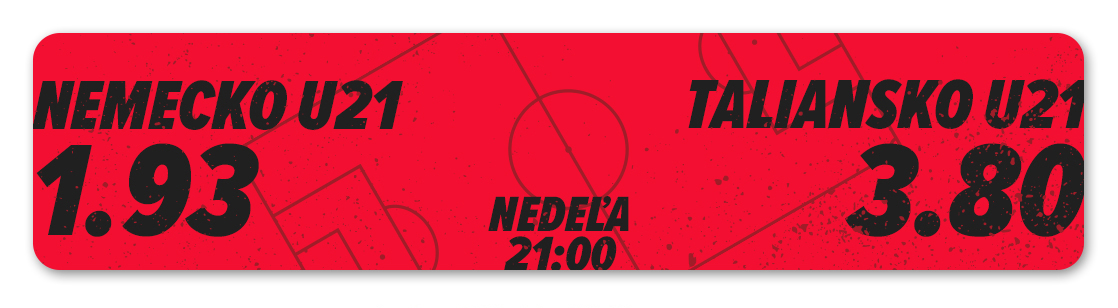 ME U21 2025: Sleduj zápasy s bonusmi - Kurzy