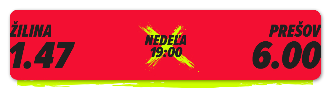 Žilina vs. Prešov: Nováčik si brúsi zuby aj na Šošonov 
    - Kurzy