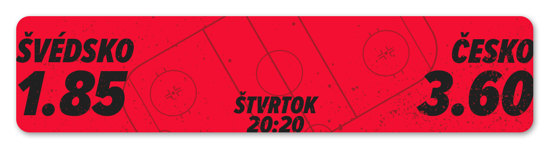 MS v hokeji 2025: Tipuj zápasy bez rizika
      - Kurzy